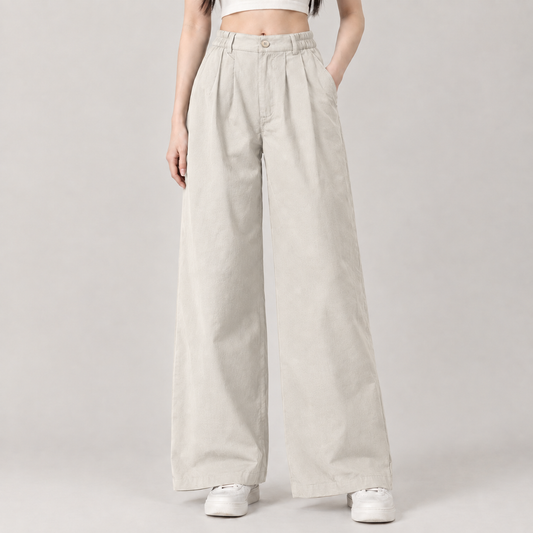 Lace Trim Trousers