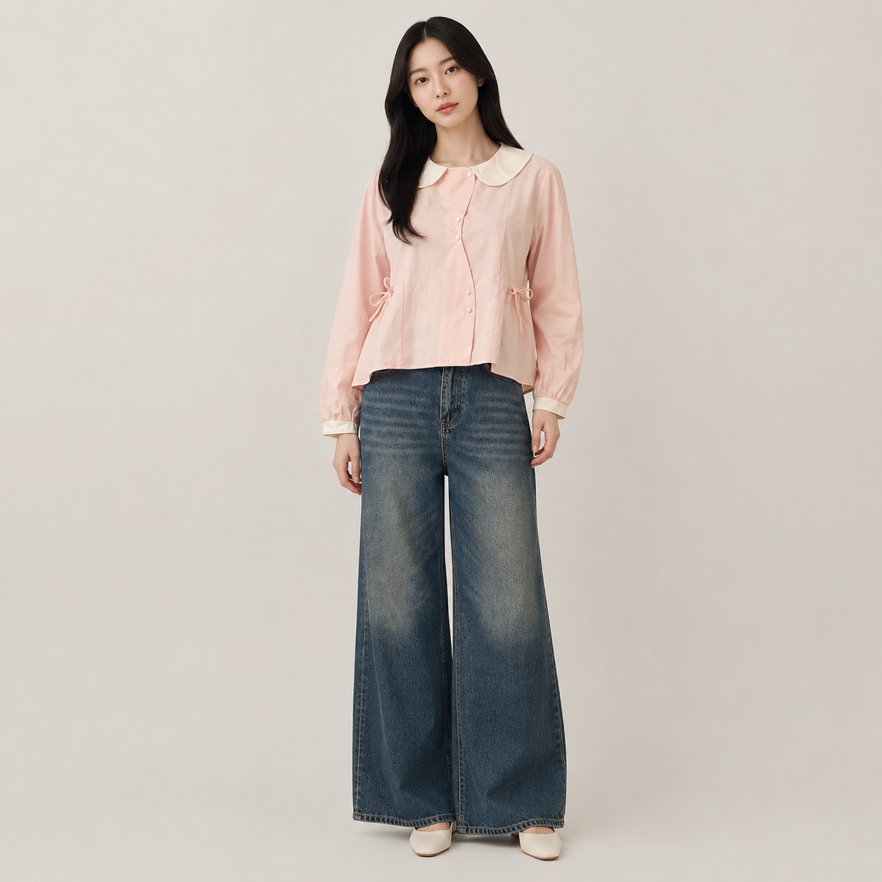 Dainty Collar Top