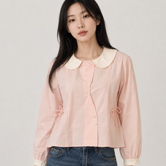 Dainty Collar Top