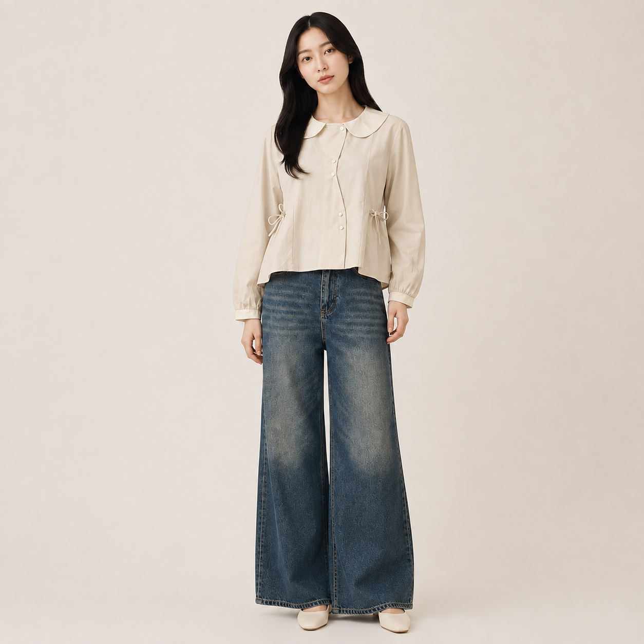 Dainty Collar Top