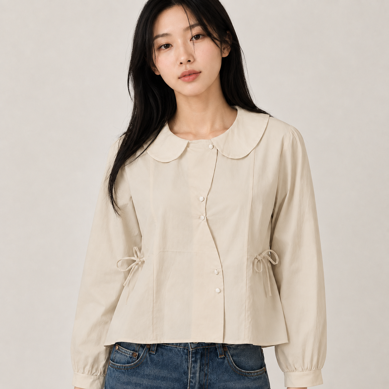 Dainty Collar Top