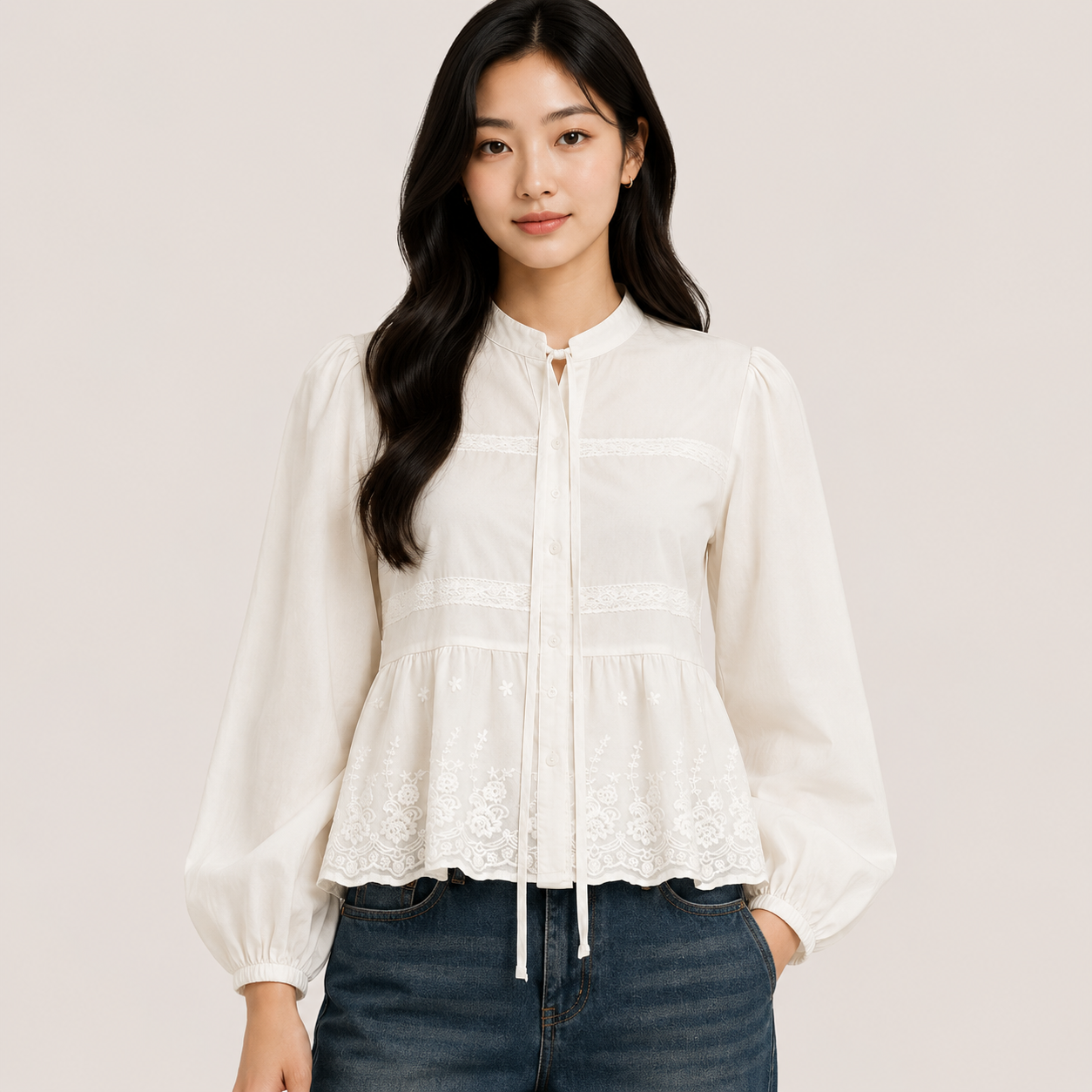 Lace Charm Top