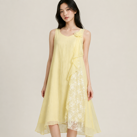 Bloom Drape Dress