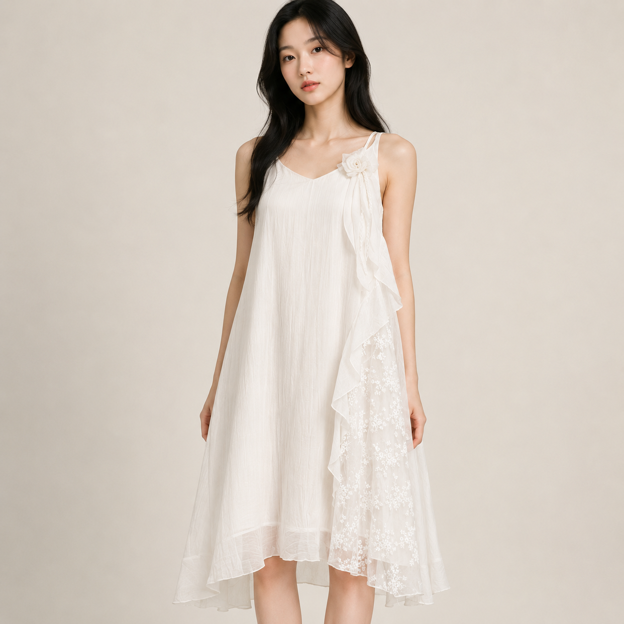 Bloom Drape Dress