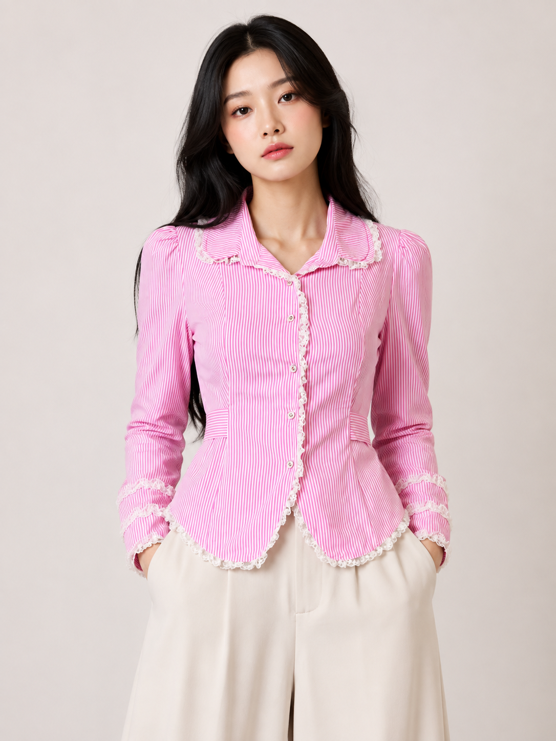 Lace Line Shirt