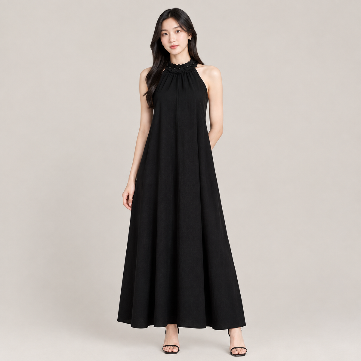 Soft Halter Dress