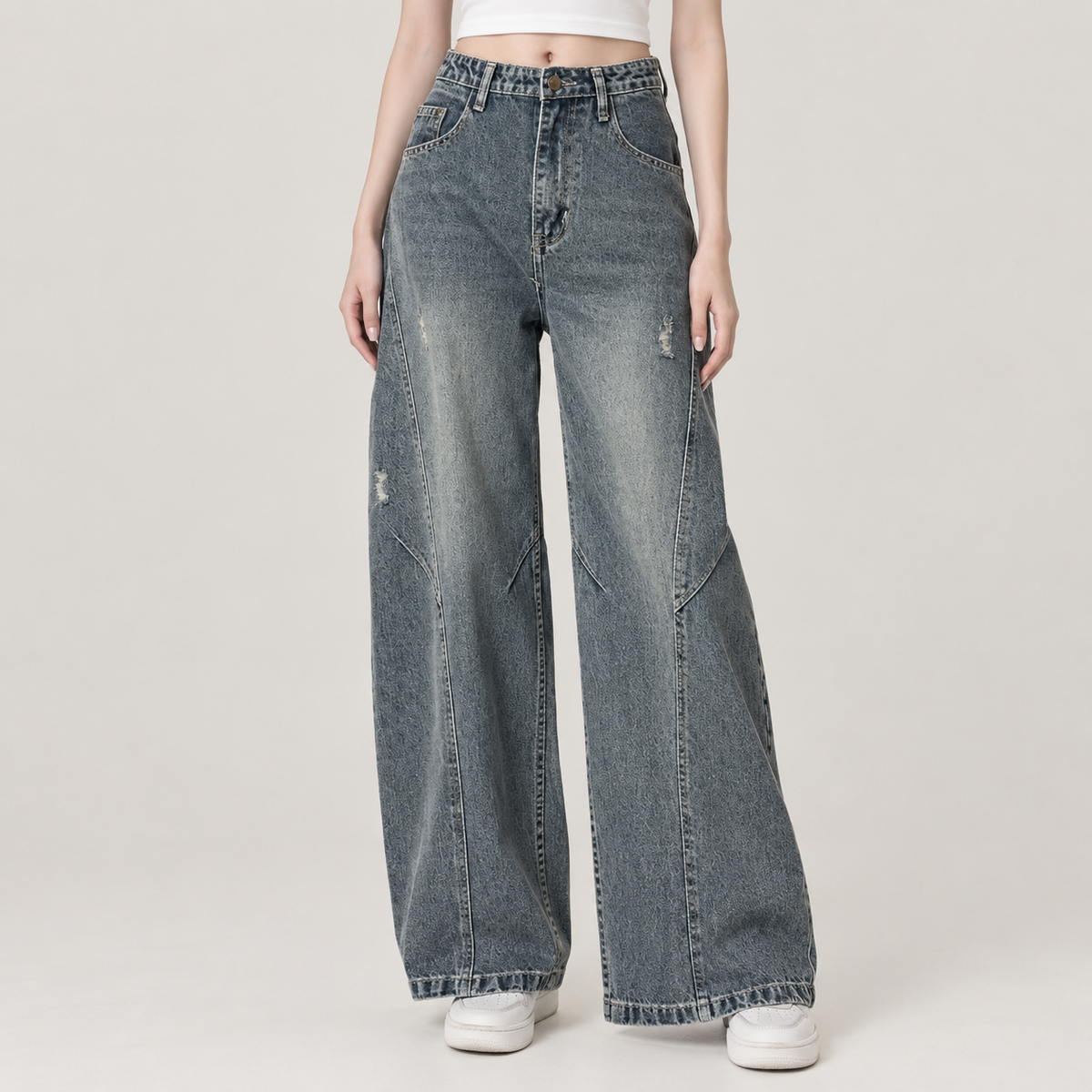 Urban Wide Barrel Jeans