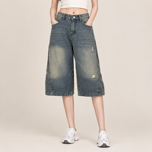 Street Barrel Jorts