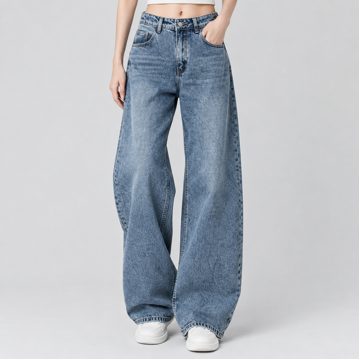 Urban Wide Barrel Jeans