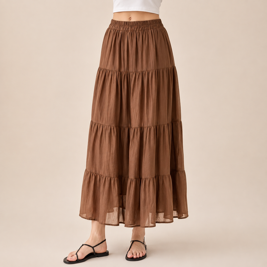 Tiered Flow Skirt