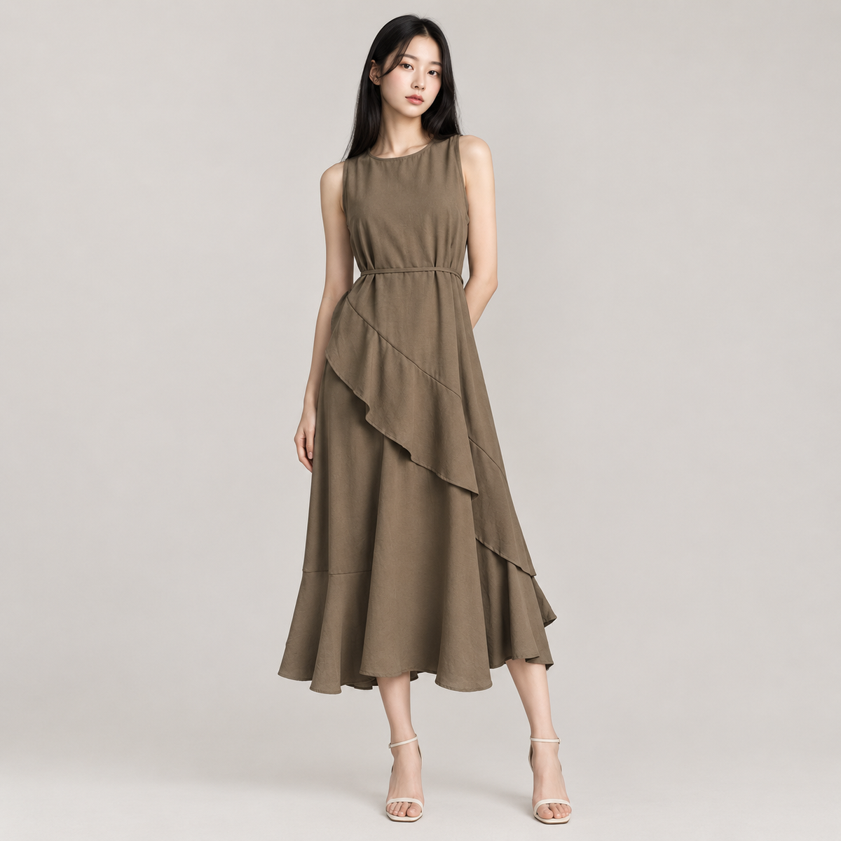 Flow Ruffle Dress