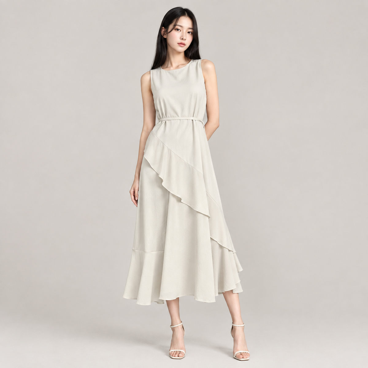Flow Ruffle Dress