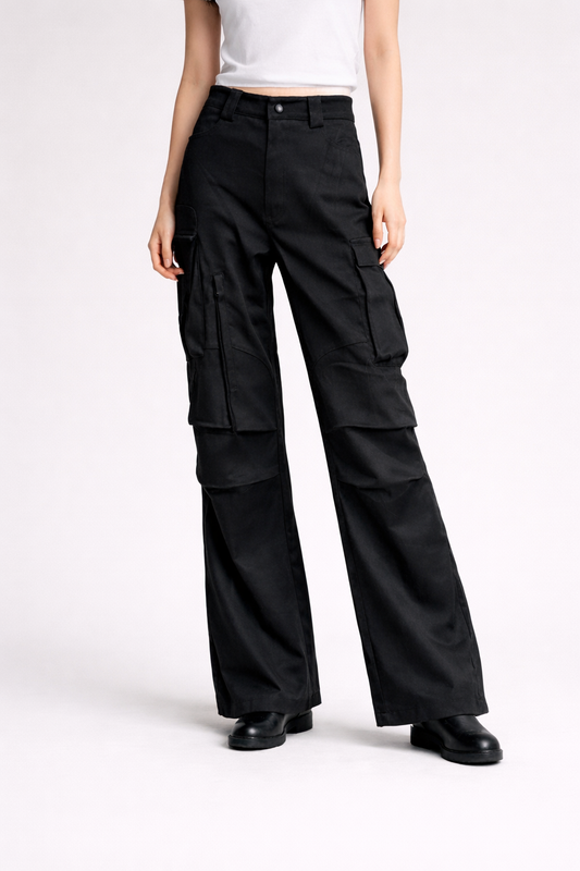 Urban Black Cargo Pants
