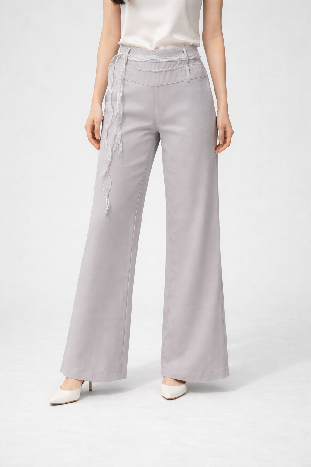 Luxe Drape Wide-Leg Pants