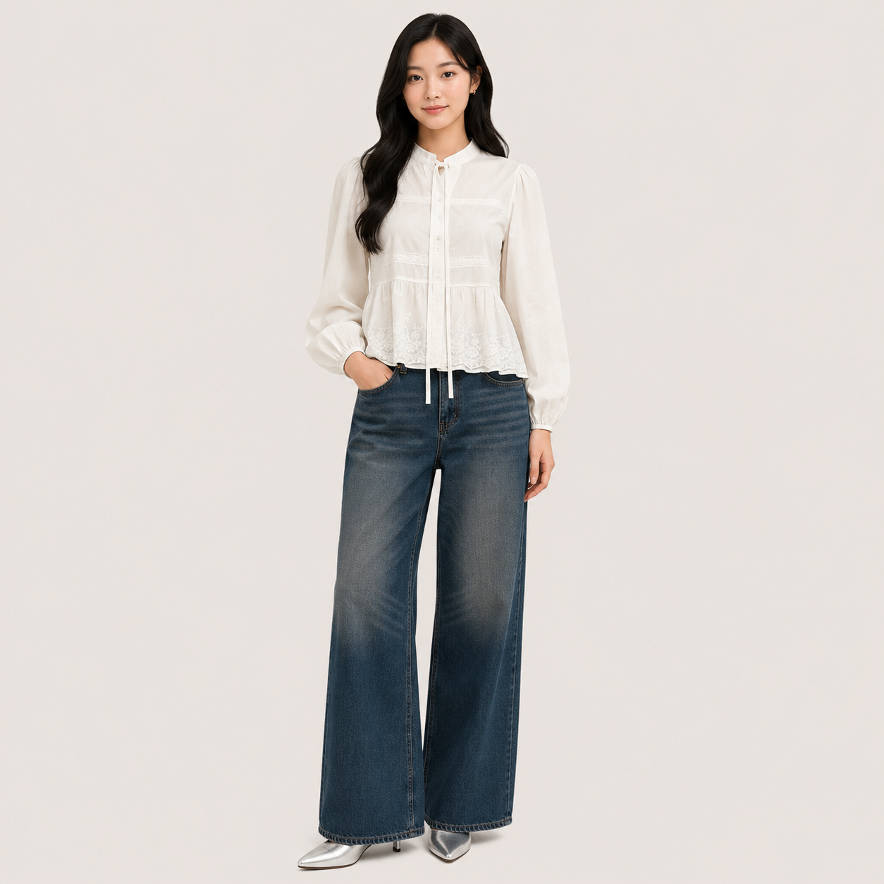 Lace Charm Top