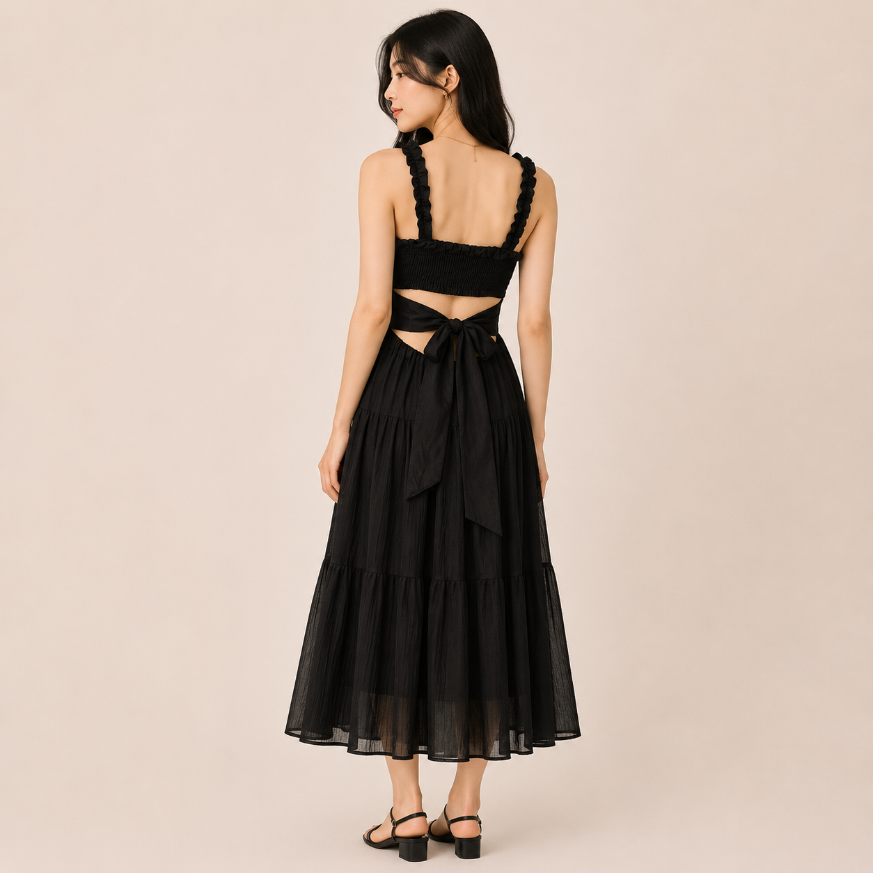 Willow Tie Long dress