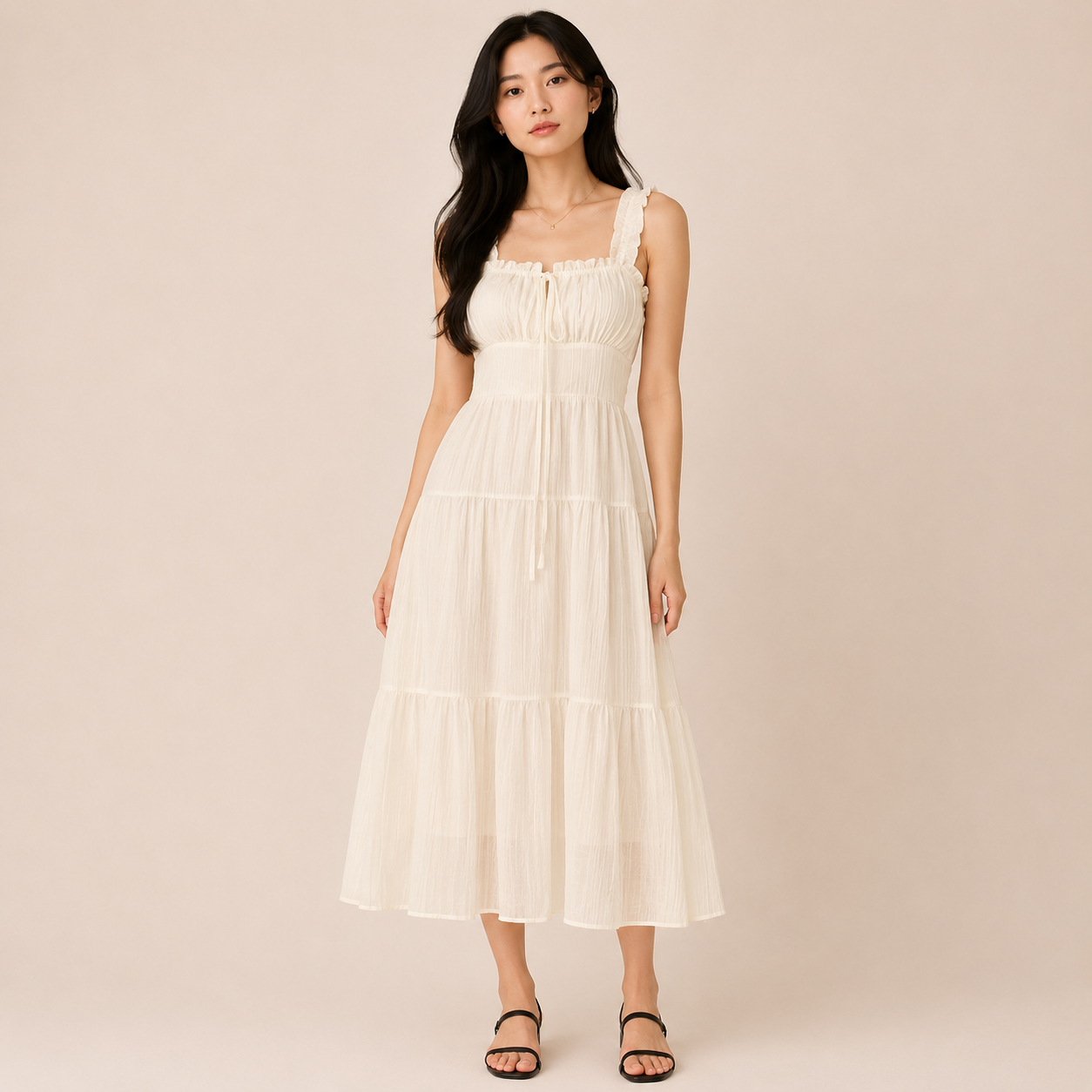 Willow Tie Long dress