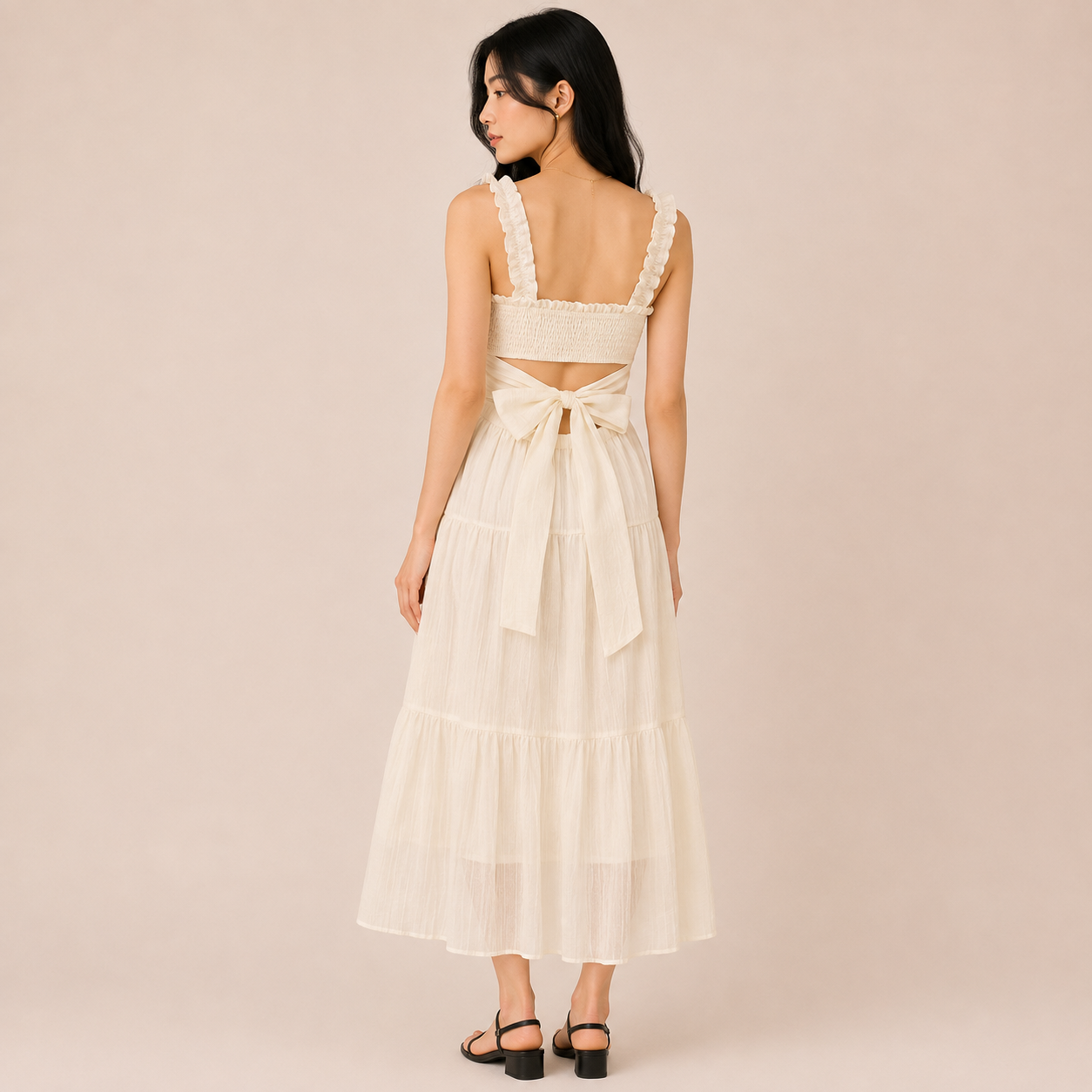 Willow Tie Long dress