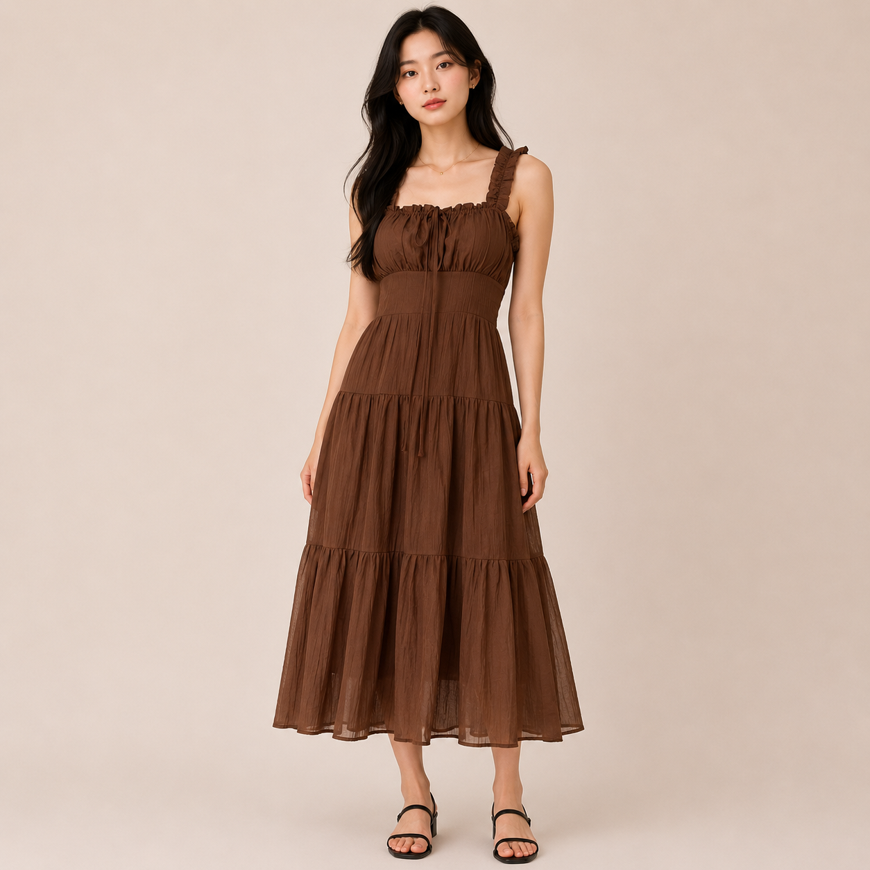 Willow Tie Long dress