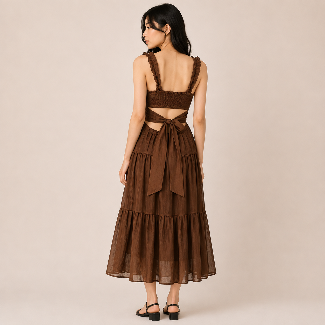 Willow Tie Long dress