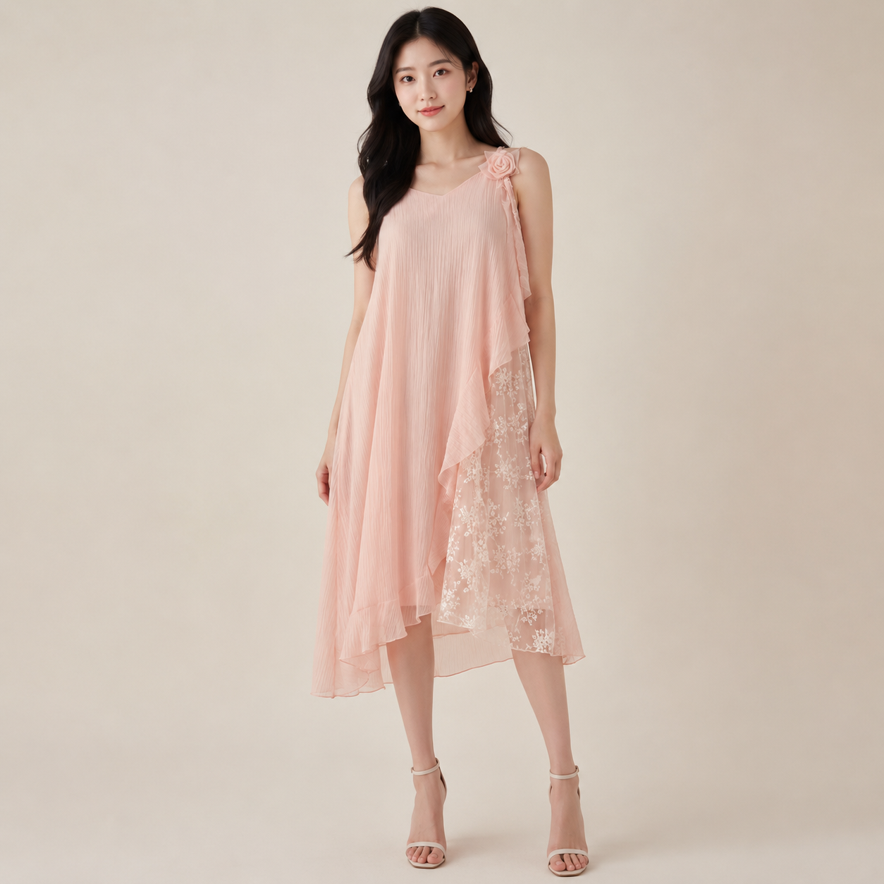 Bloom Drape Dress