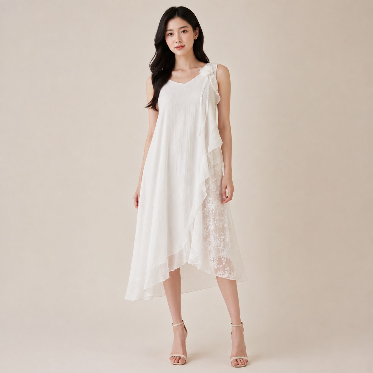 Bloom Drape Dress