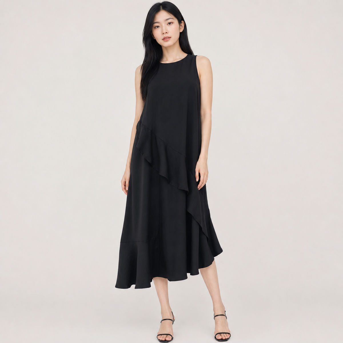Flow Ruffle Dress