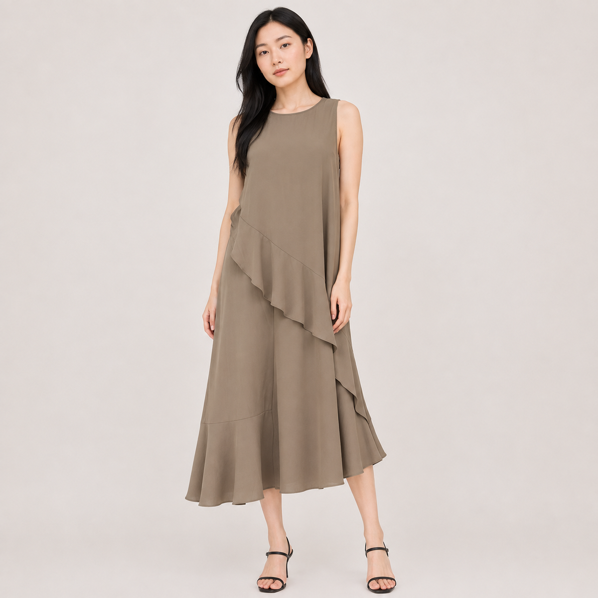 Flow Ruffle Dress