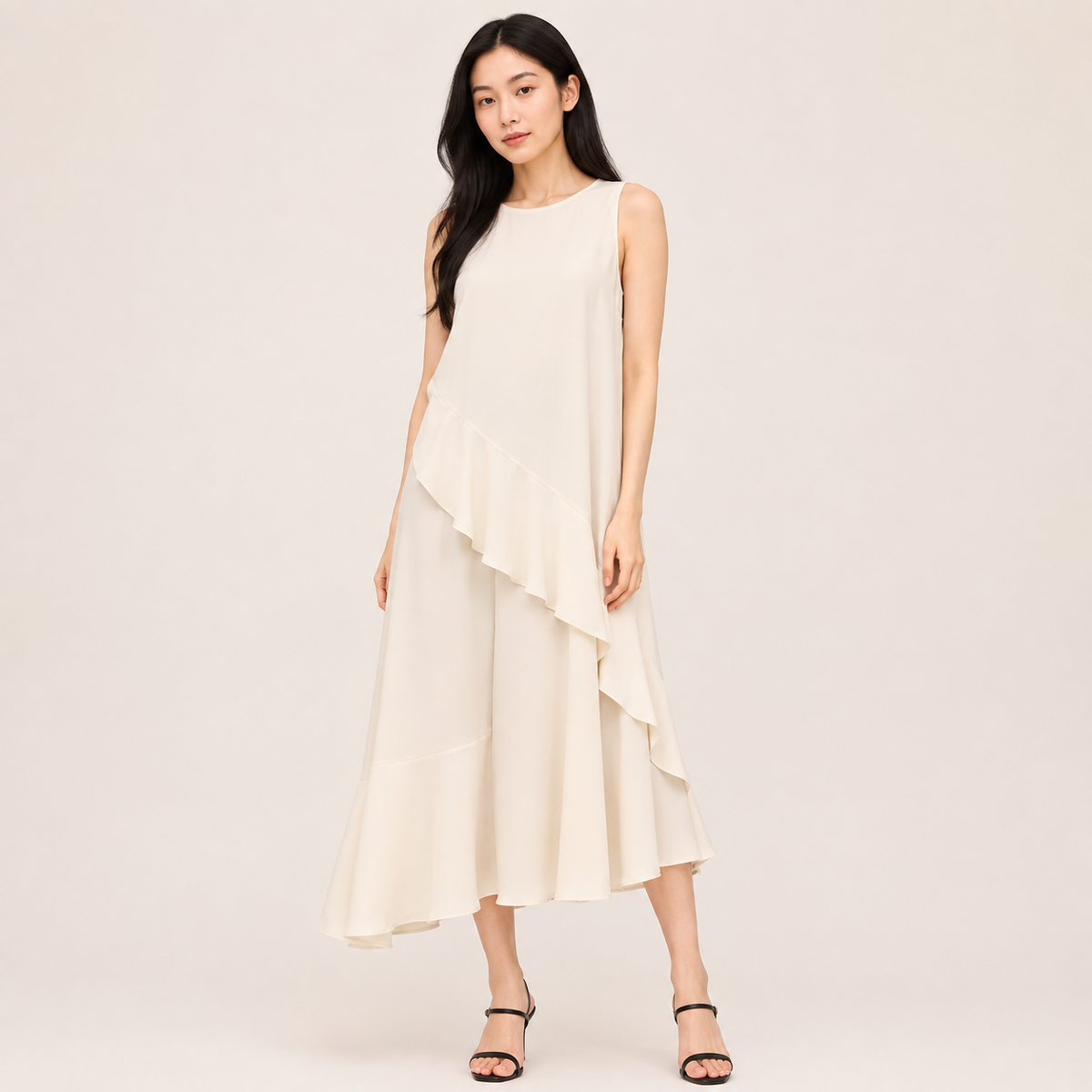 Flow Ruffle Dress