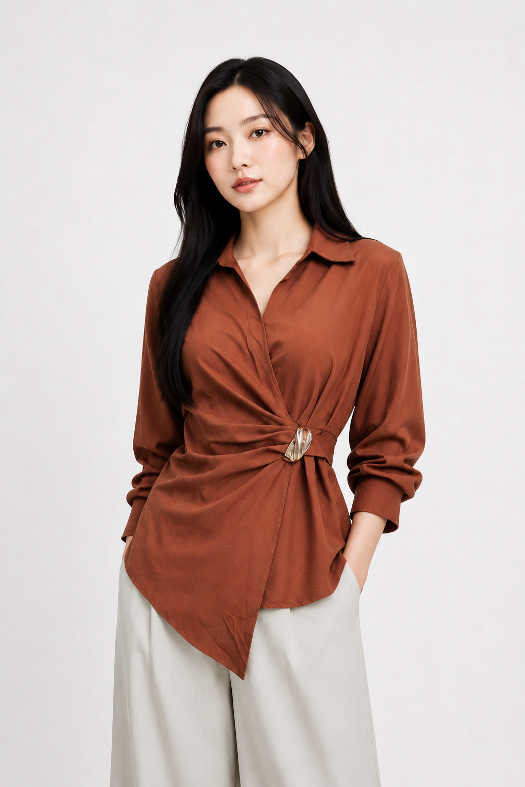 Sculpt Wrap Top