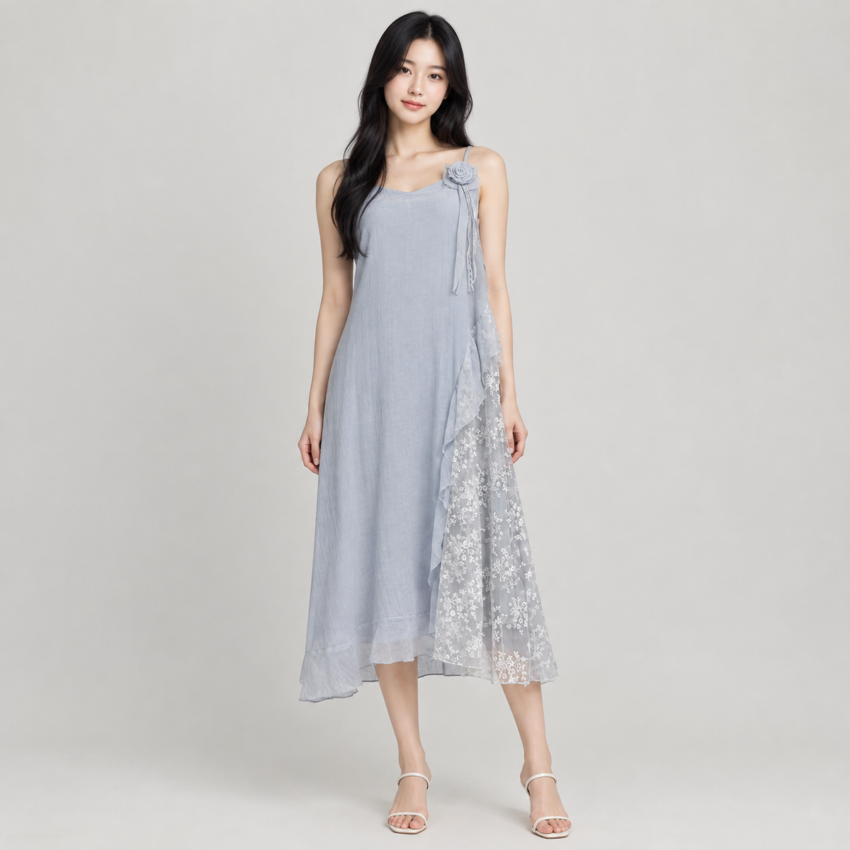 Bloom Drape Dress