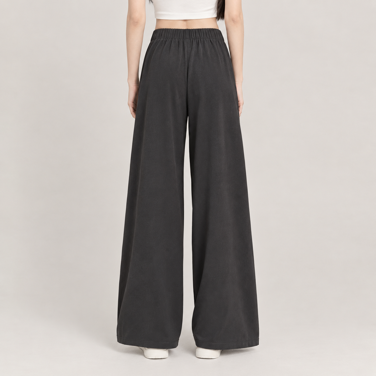 Wide-leg Edit Pants Gray