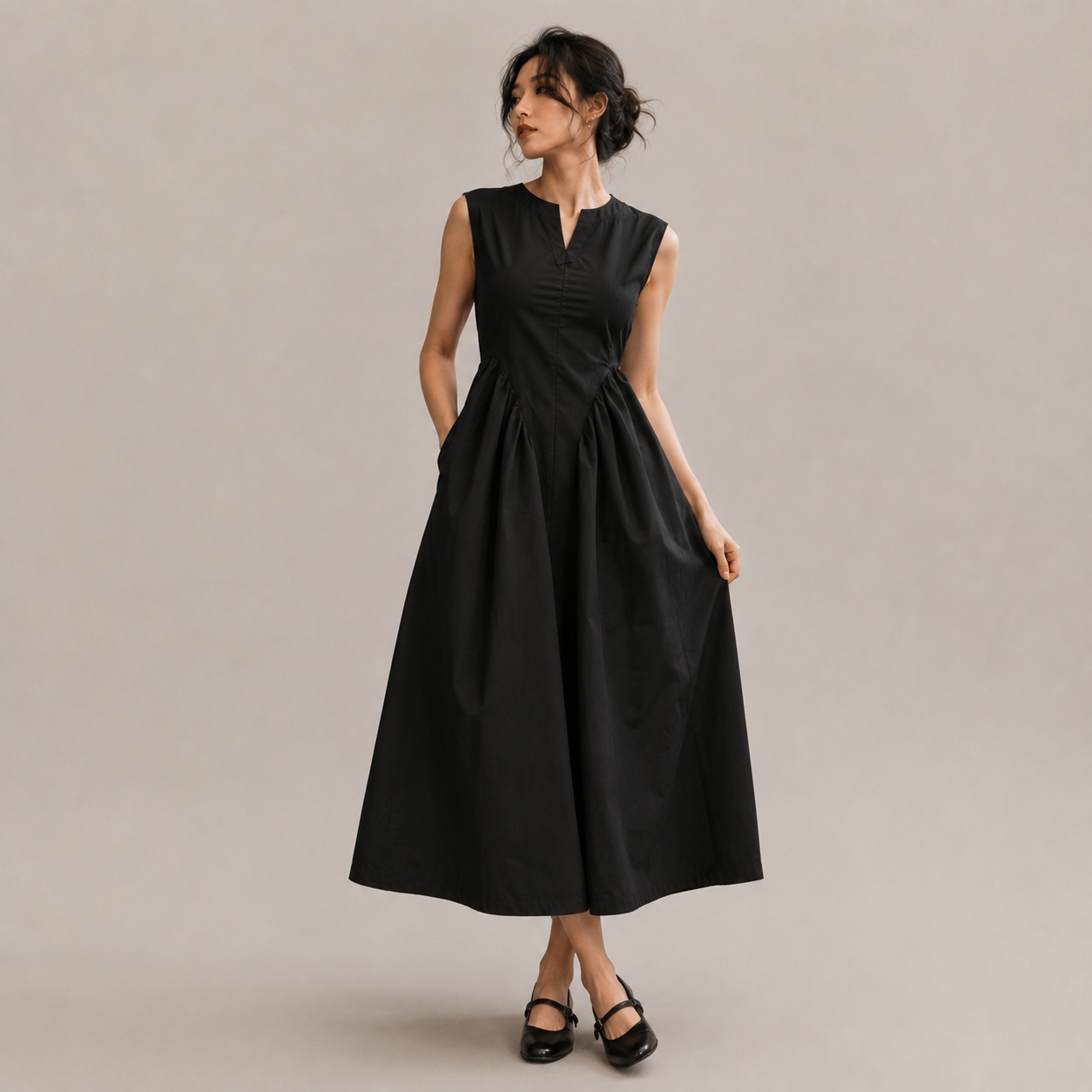Grace Pleat Dress