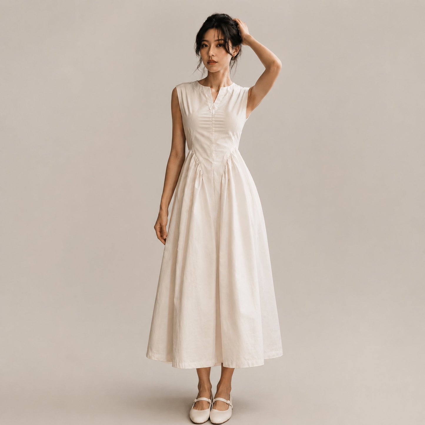 Grace Pleat Dress